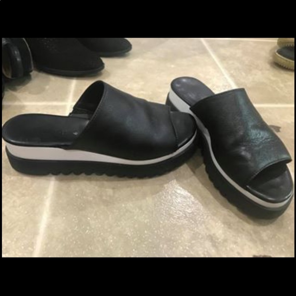 Backless sandals